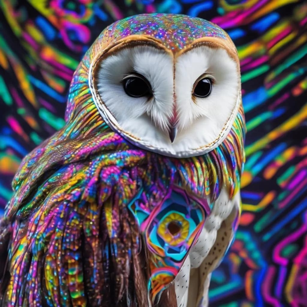 Kaleidoscope Owl