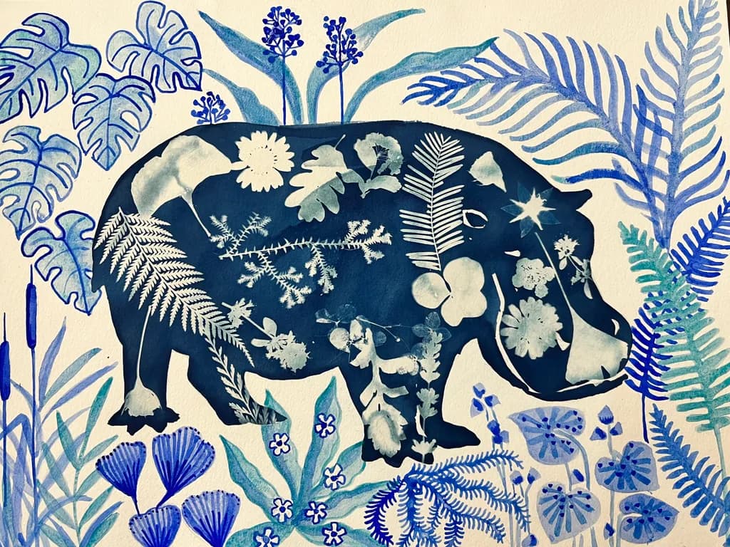 Botanical Hippo