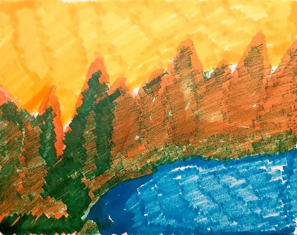 Sunlit Riverbend