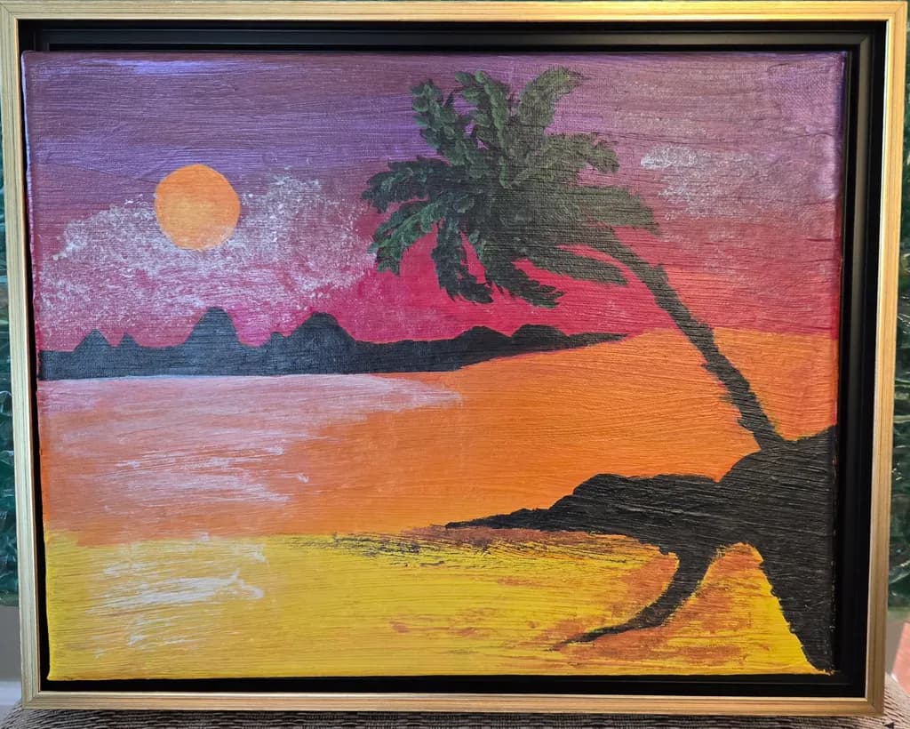 Twilight Palm