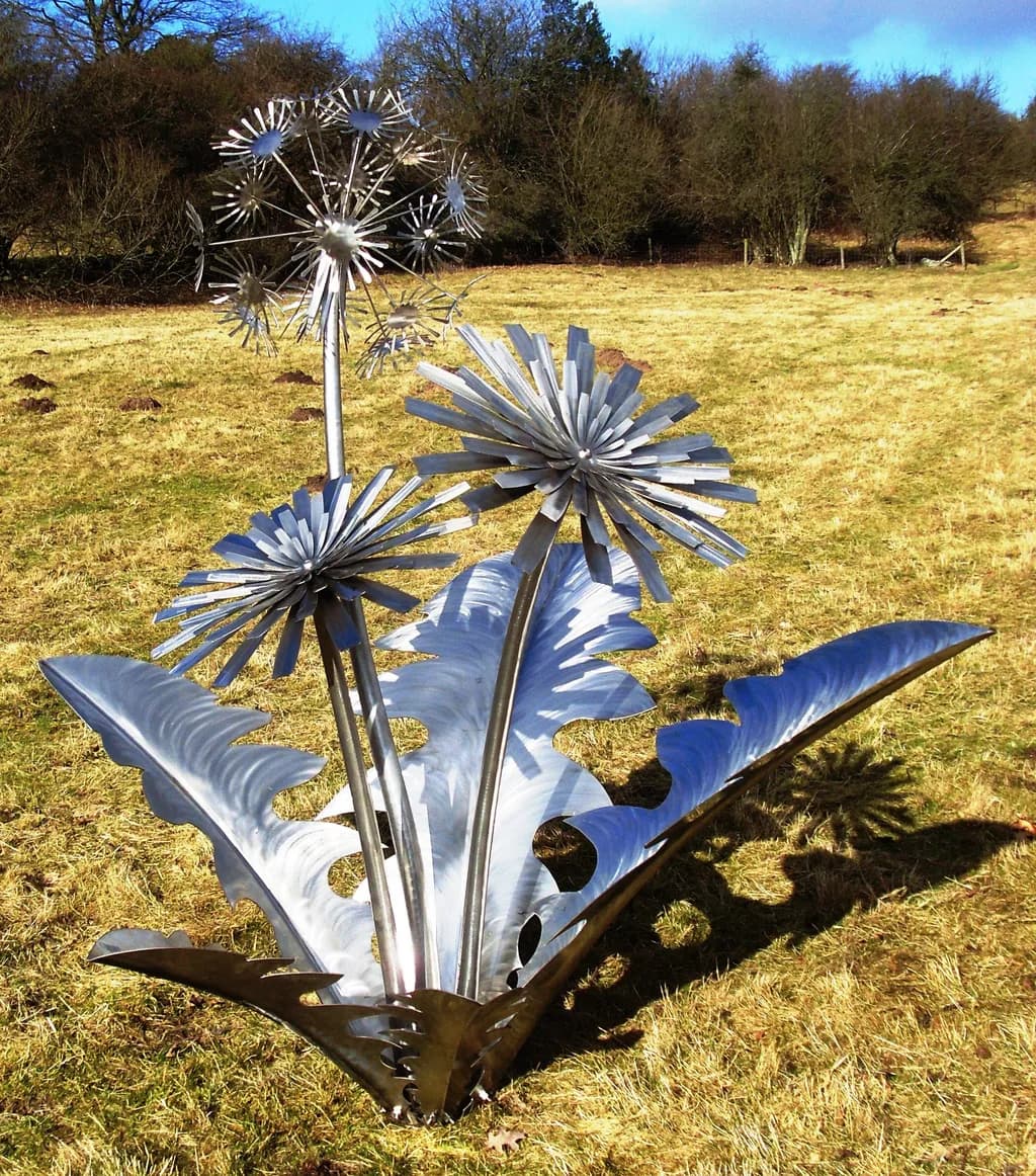 Steel Dandelion Bloom