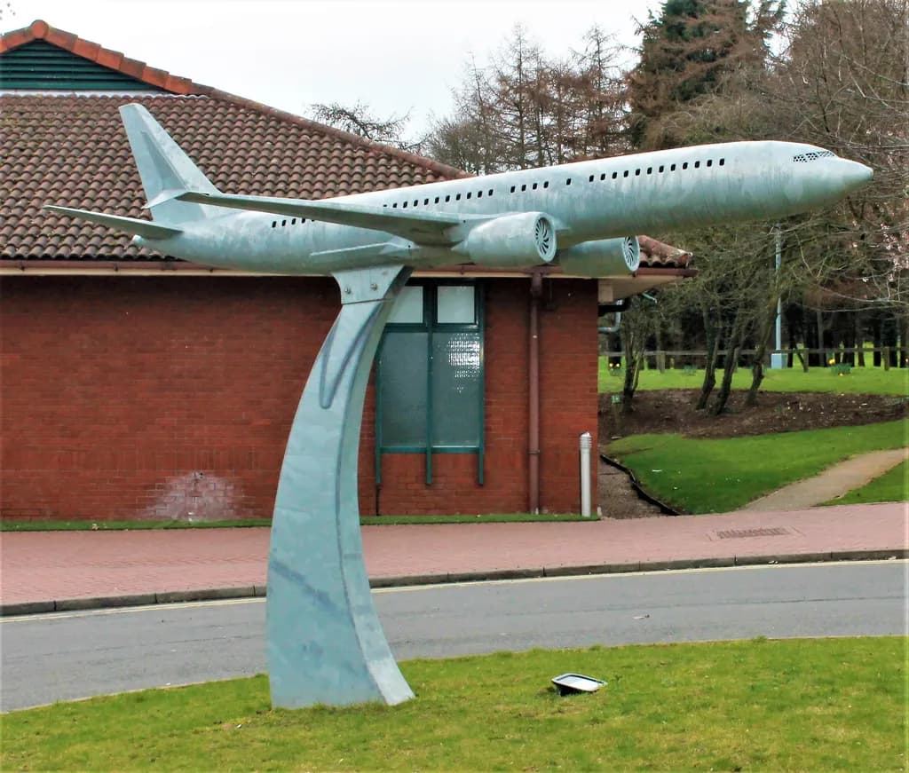 Metal Flight Sculpture