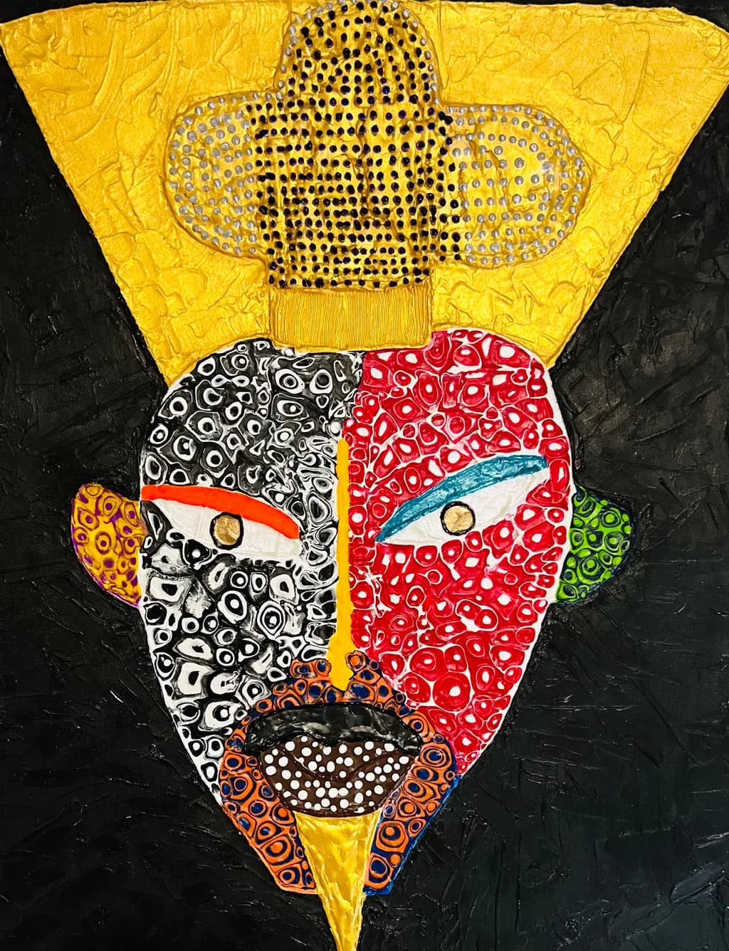 Chromatic Tribal Mask
