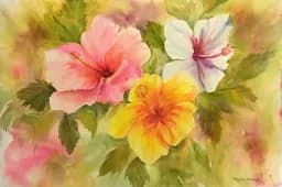 Hibiscus Trio