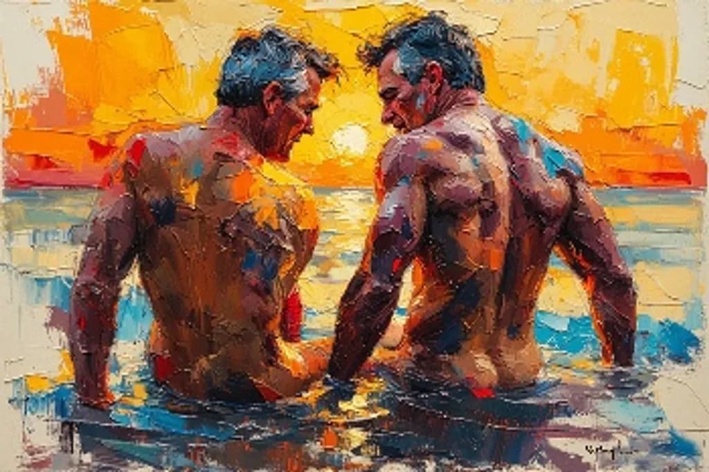 Sunset Embrace