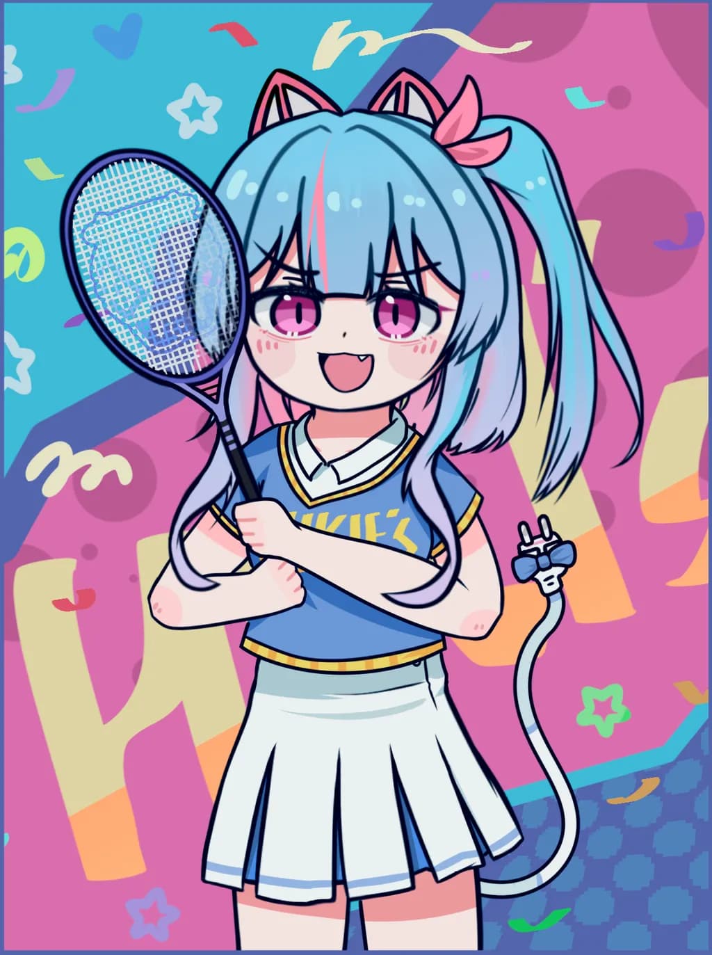 Plugged-In Tennis Ace
