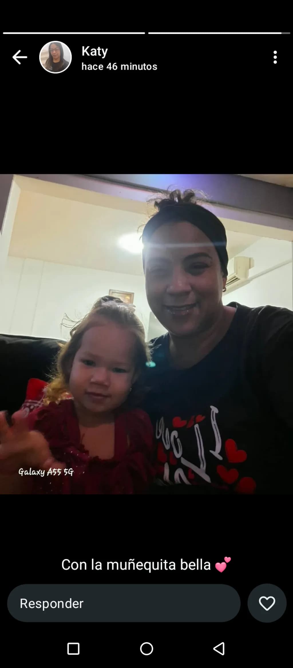 Mother and Daughter Moments