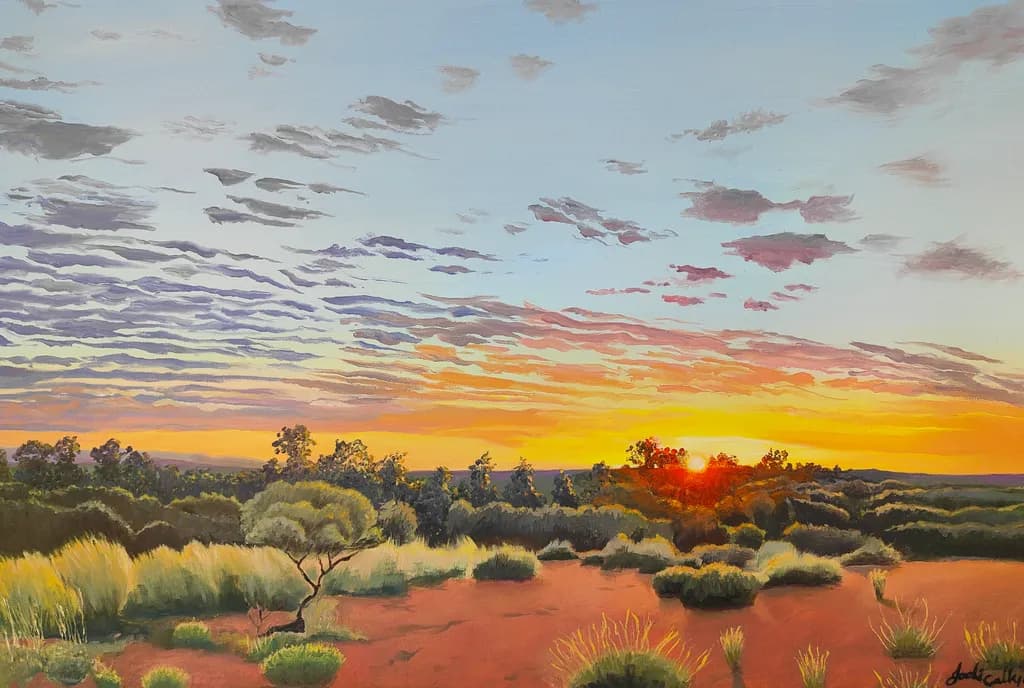 Desert sunrise
