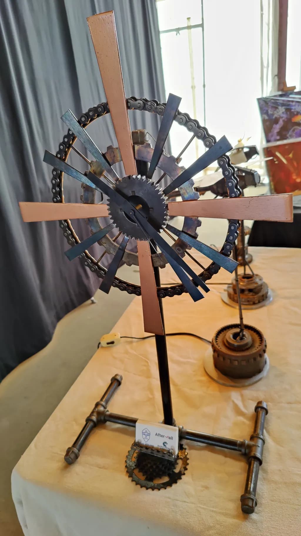 Industrial Gear Sculpture