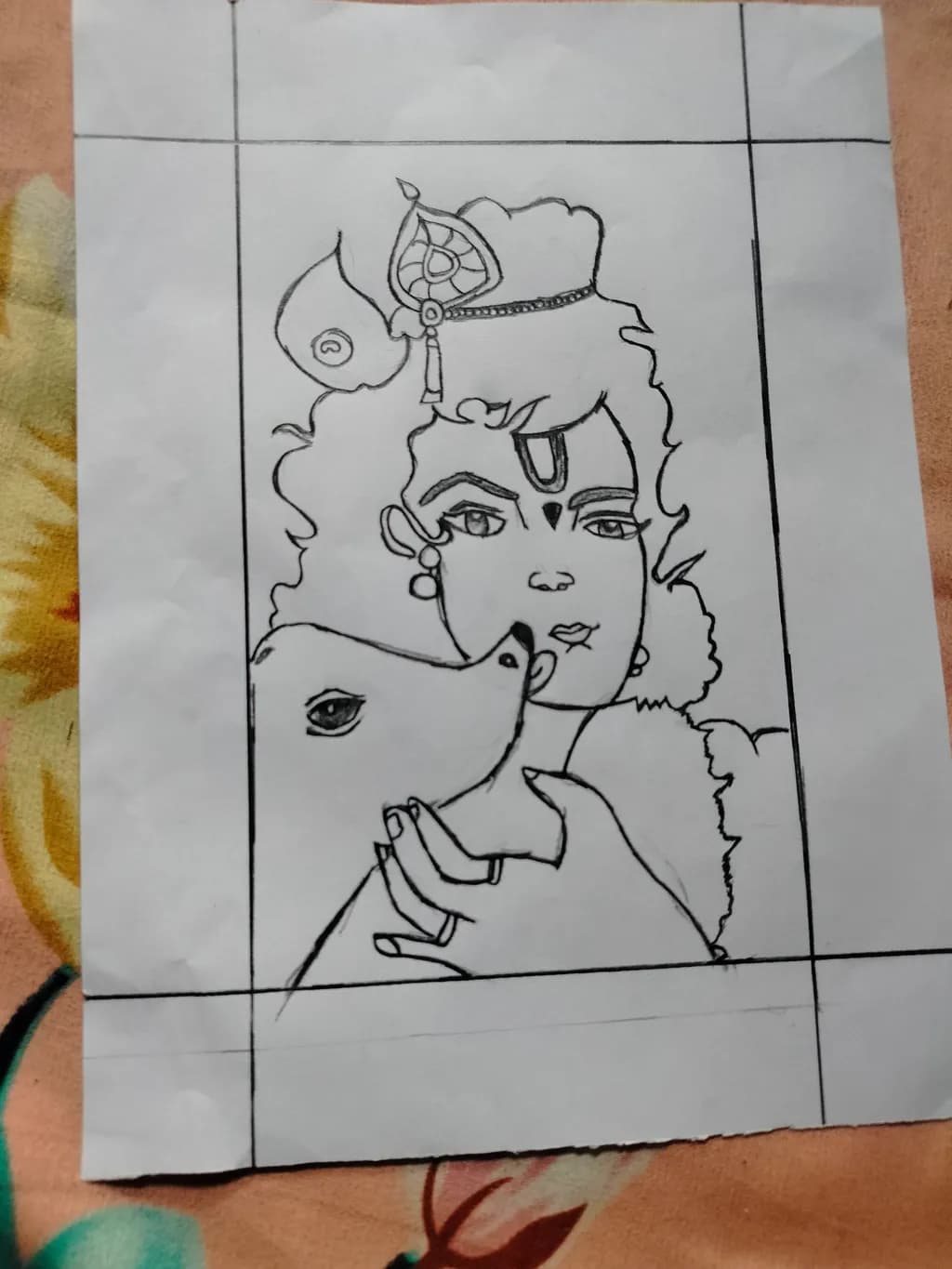 Krishna and Calf