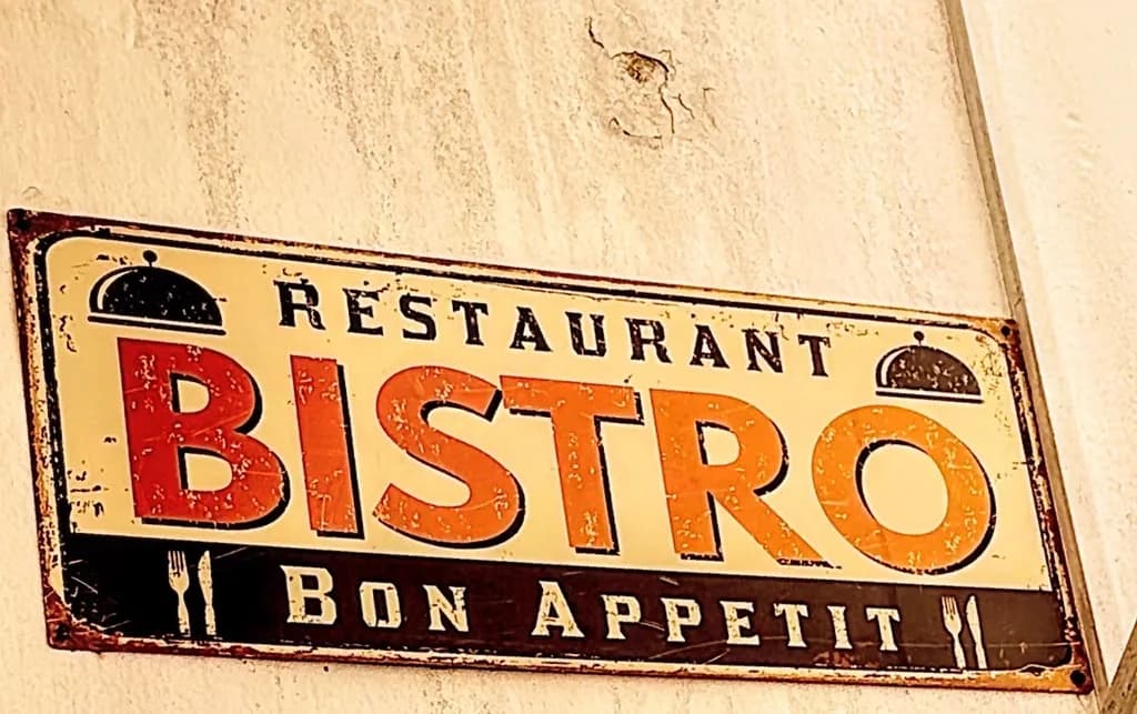 Bistro Vintage Sign