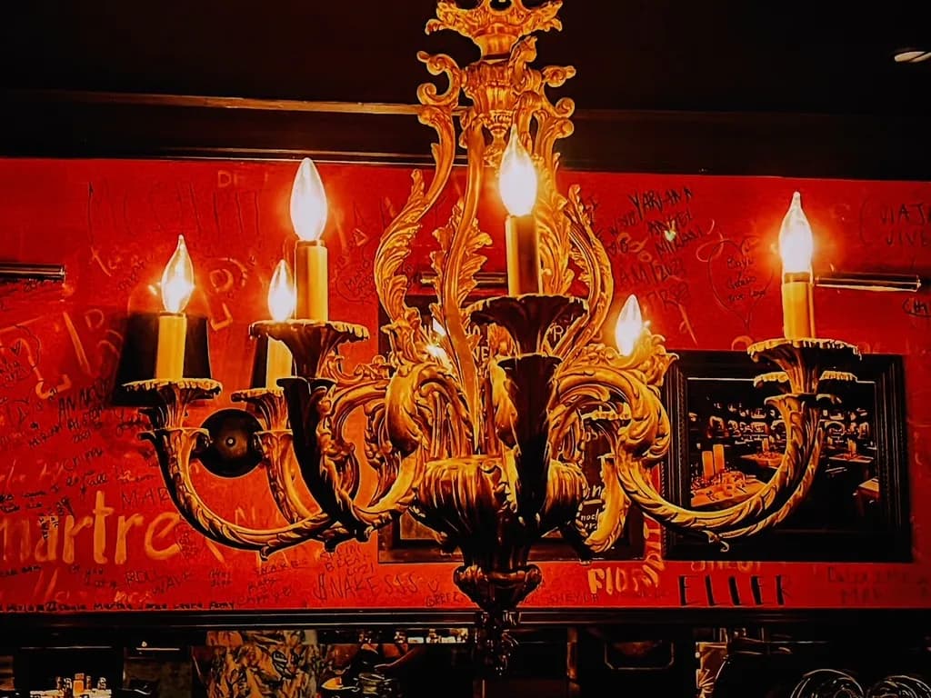 Golden Glow Chandelier