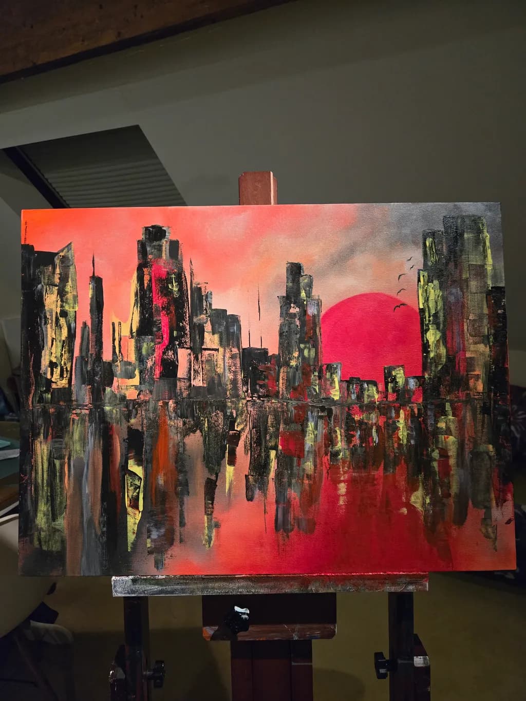 Crimson Skyline