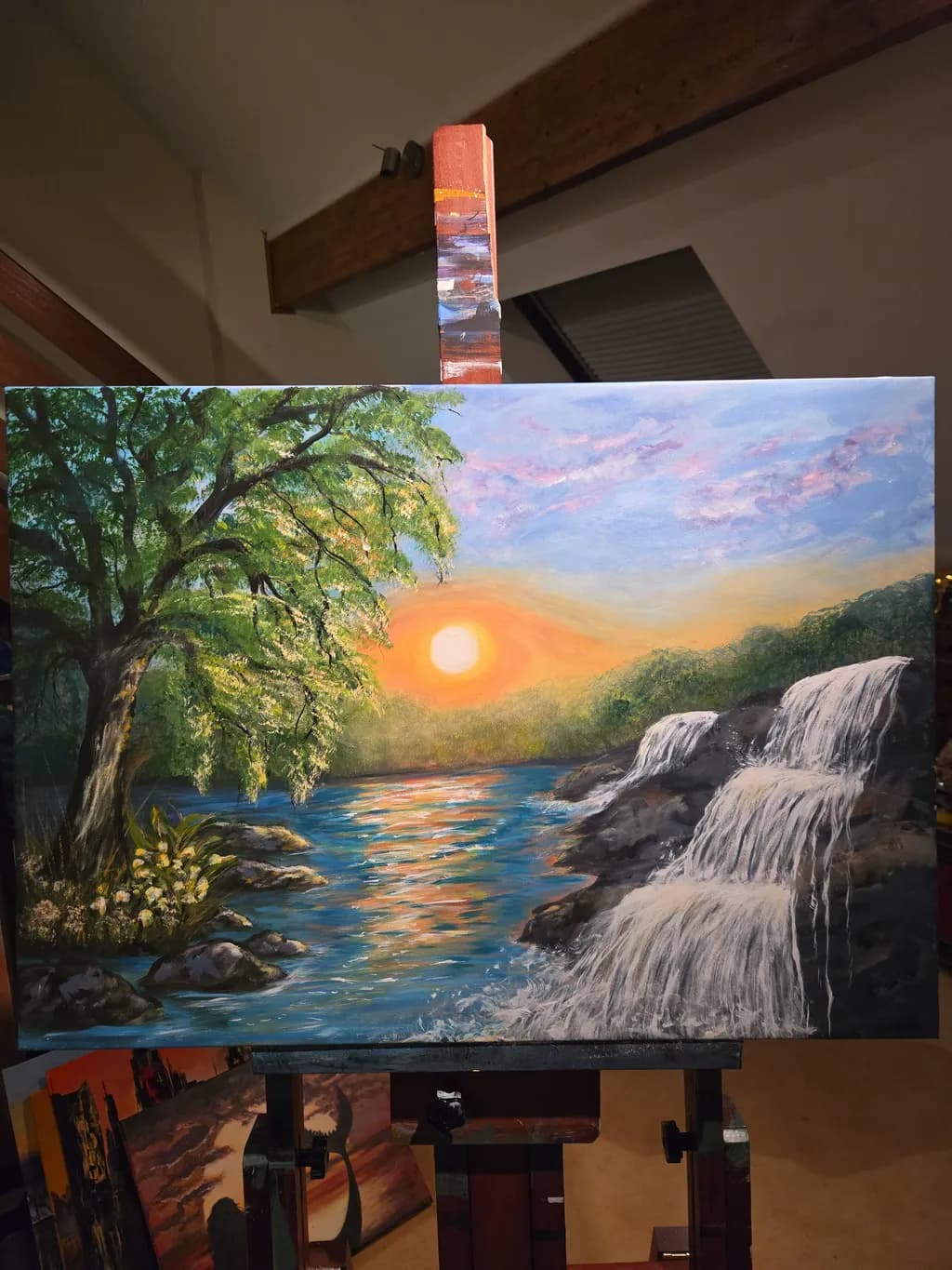 Sunset Cascades