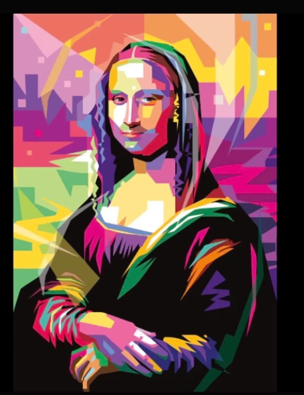 Geometric Mona Lisa