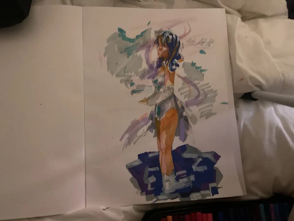 Blue Streak Dancer