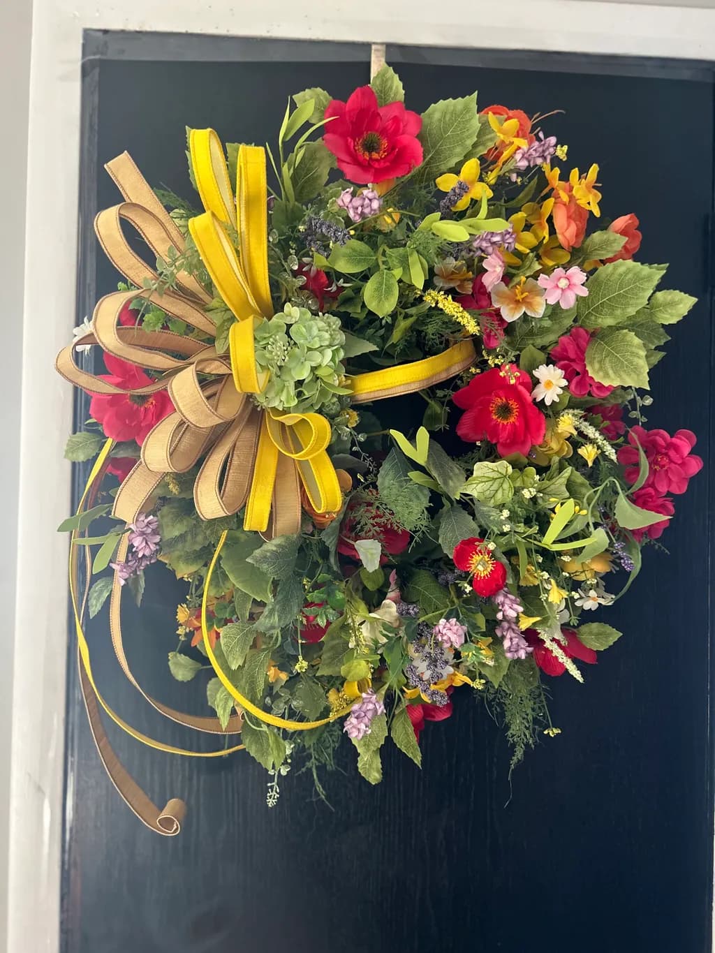 Springtime Radiance Wreath