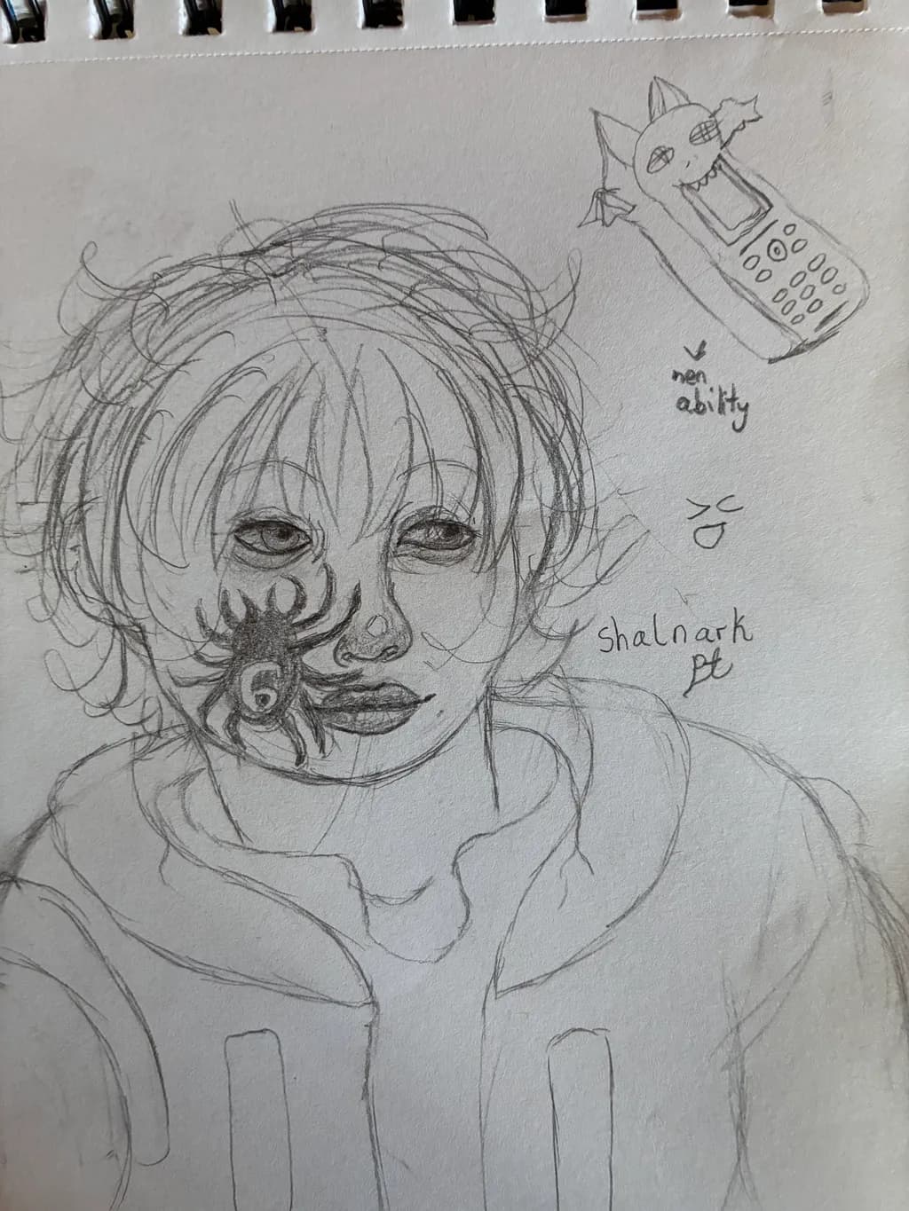 Spider Marked Portrait