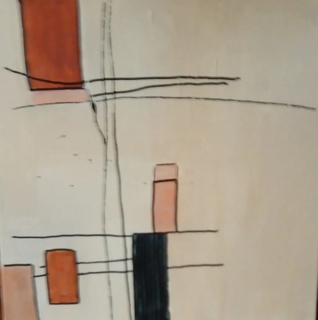 Minimalista Geometrico 2 40 x 40 cm 30€