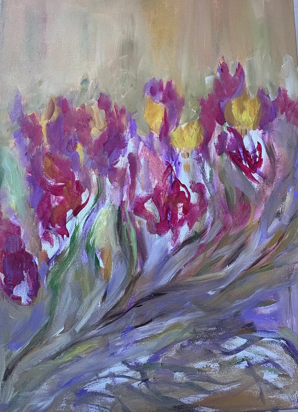 Purple Blossom Gesture