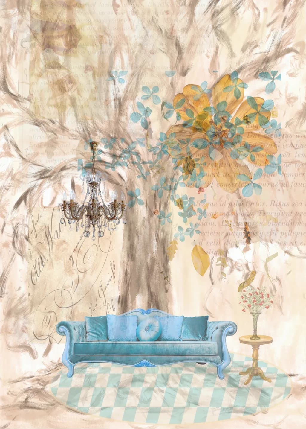 Blue Parlor Reverie
