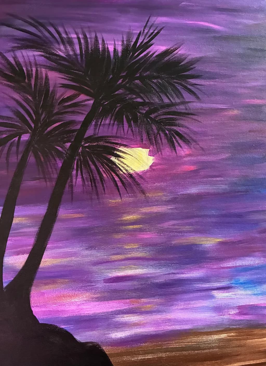 Twilight Palms