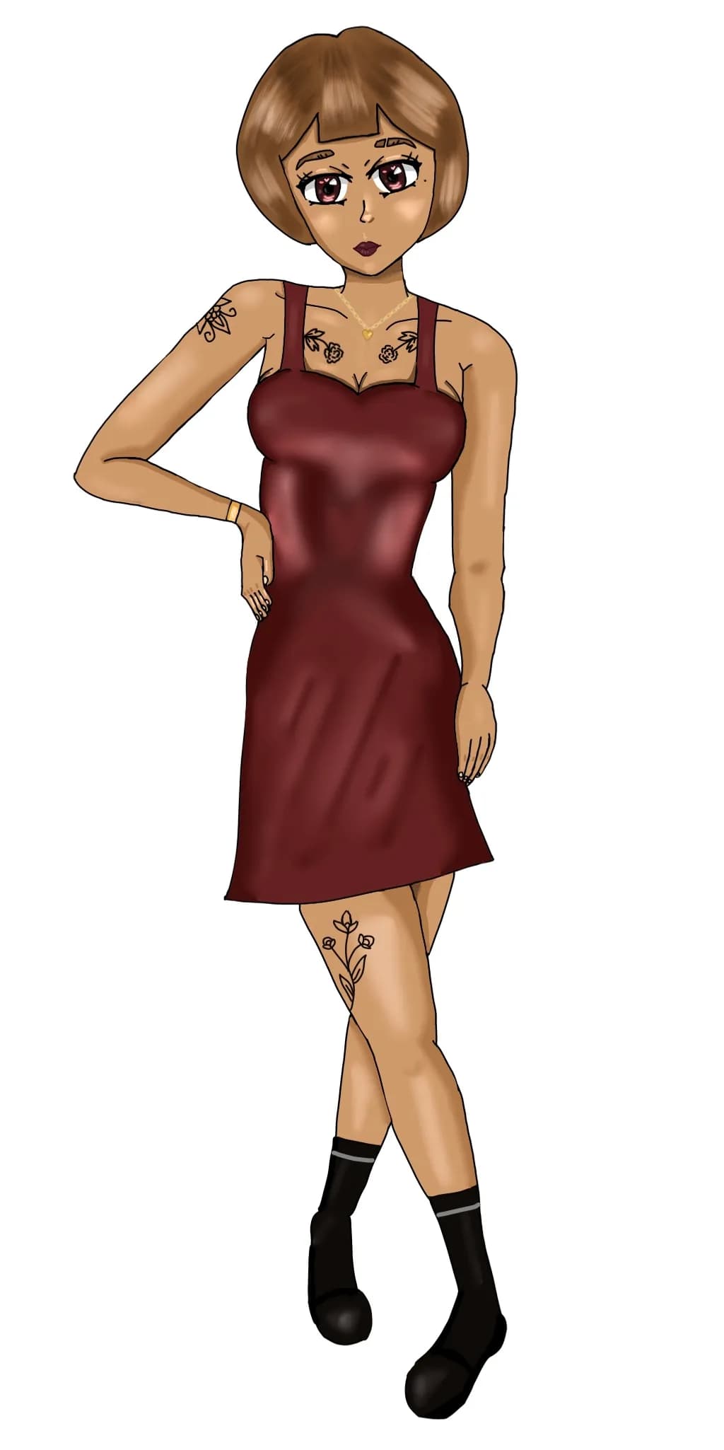 Burgundy Bloom