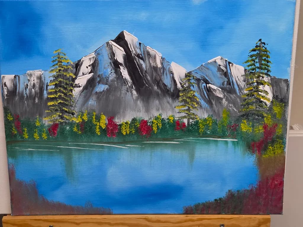 Mountain Lake View
