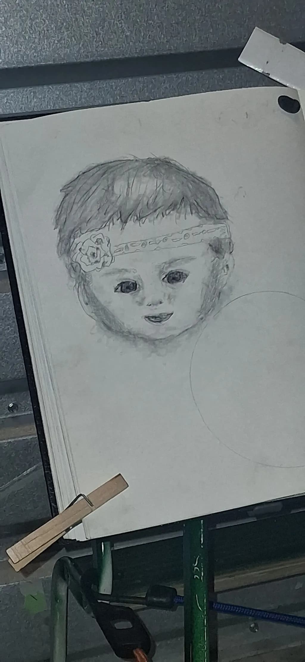 Flowered Headband Girl