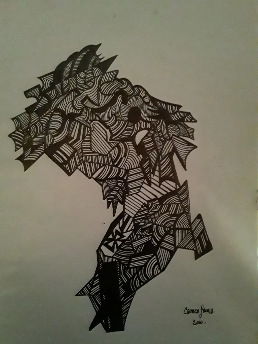 Abstract Stallion