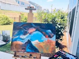 Backyard Brushstrokes
