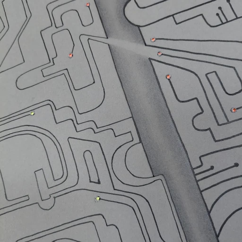 Labyrinthe Détail 2