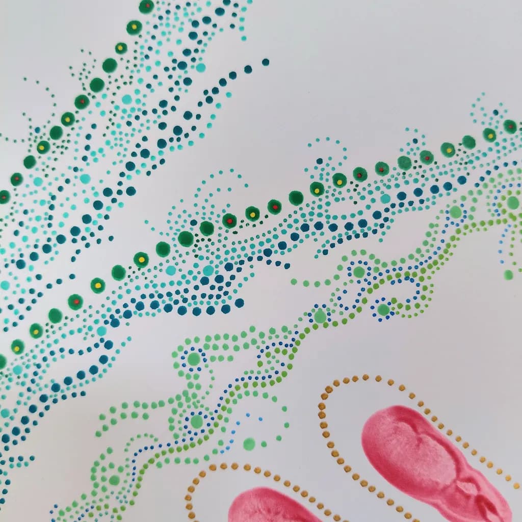 Abstract Dot Pattern