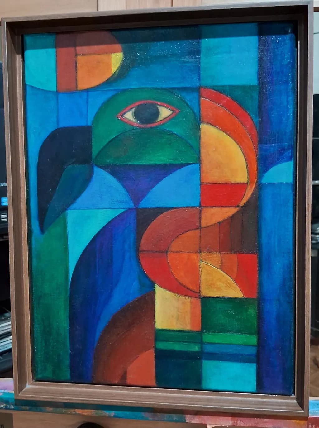 Geometric Parrot