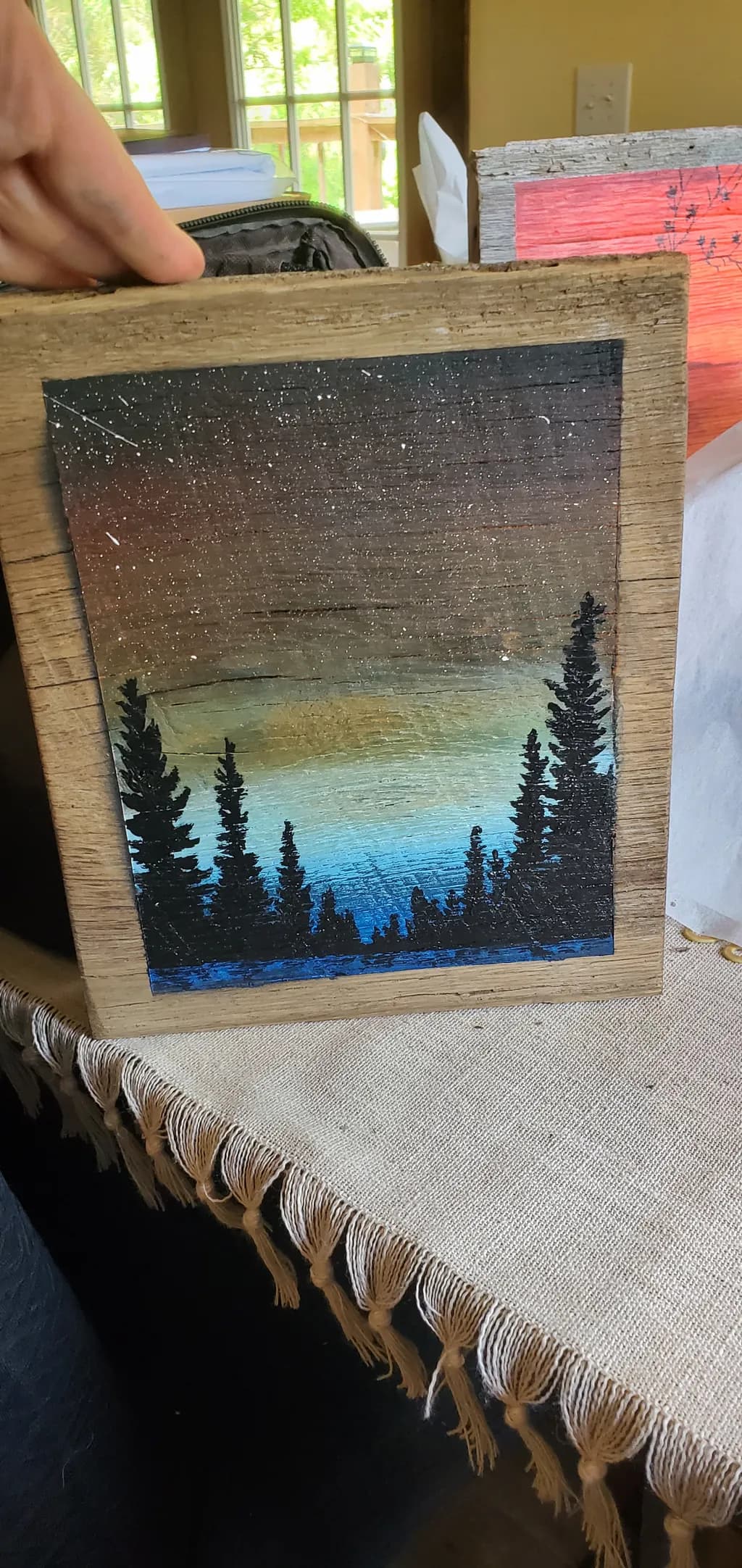 Forest at last light