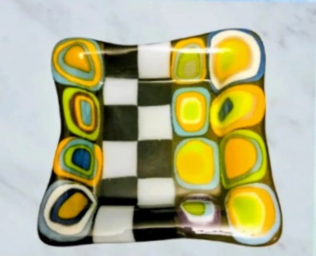 Geo Mosaic Tray