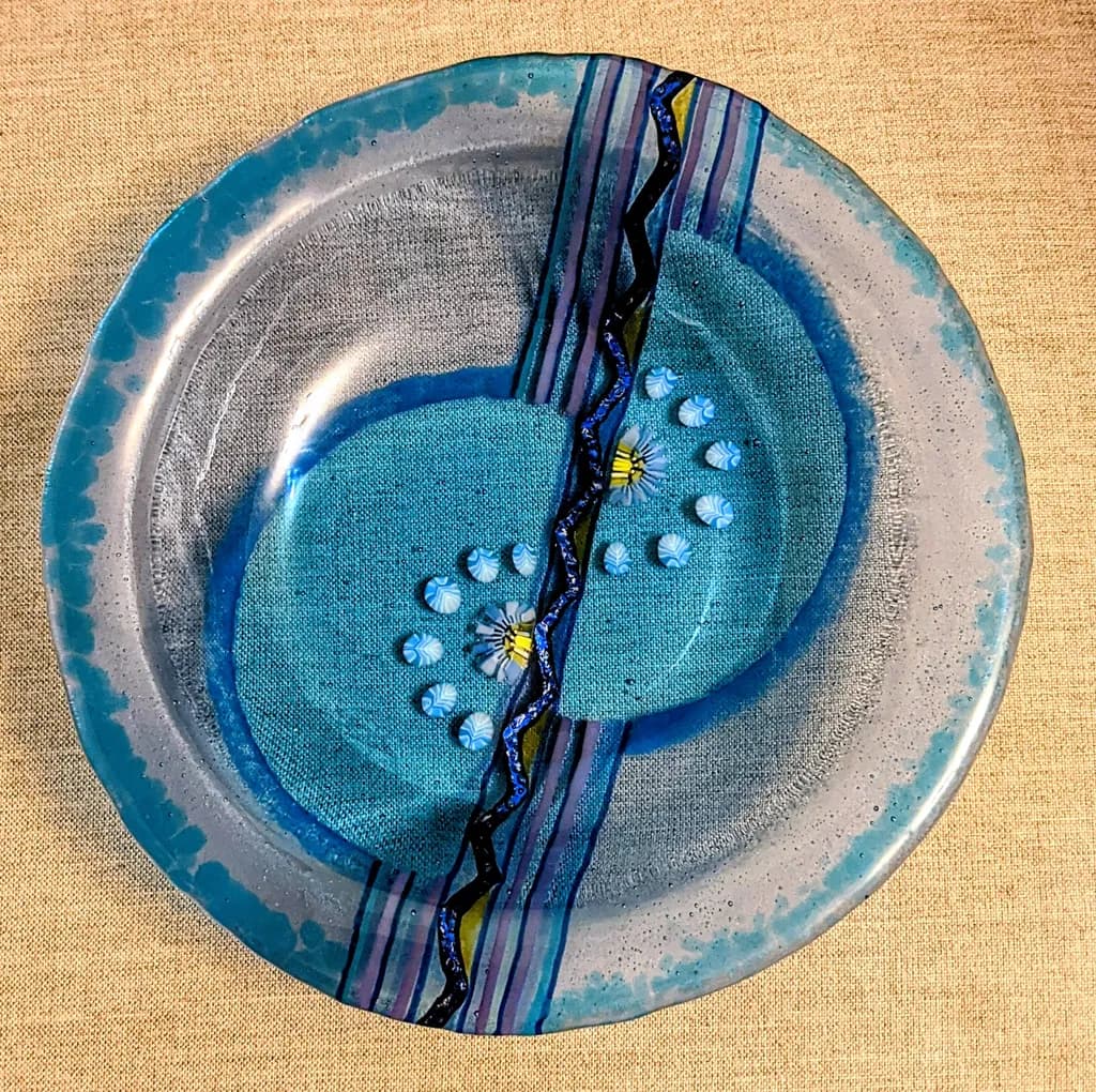 Blue Harmony Plate