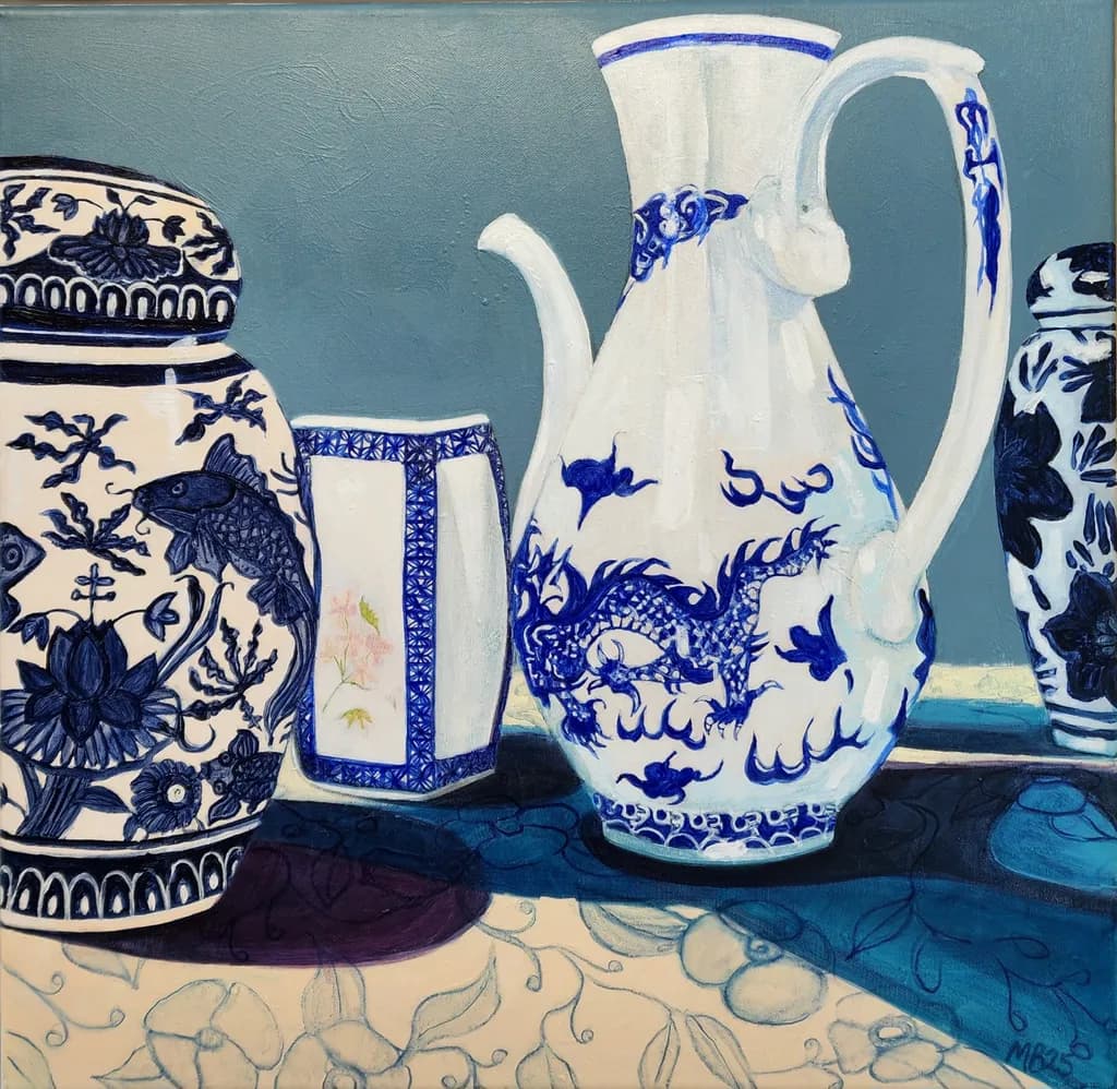 Blue Porcelain Harmony