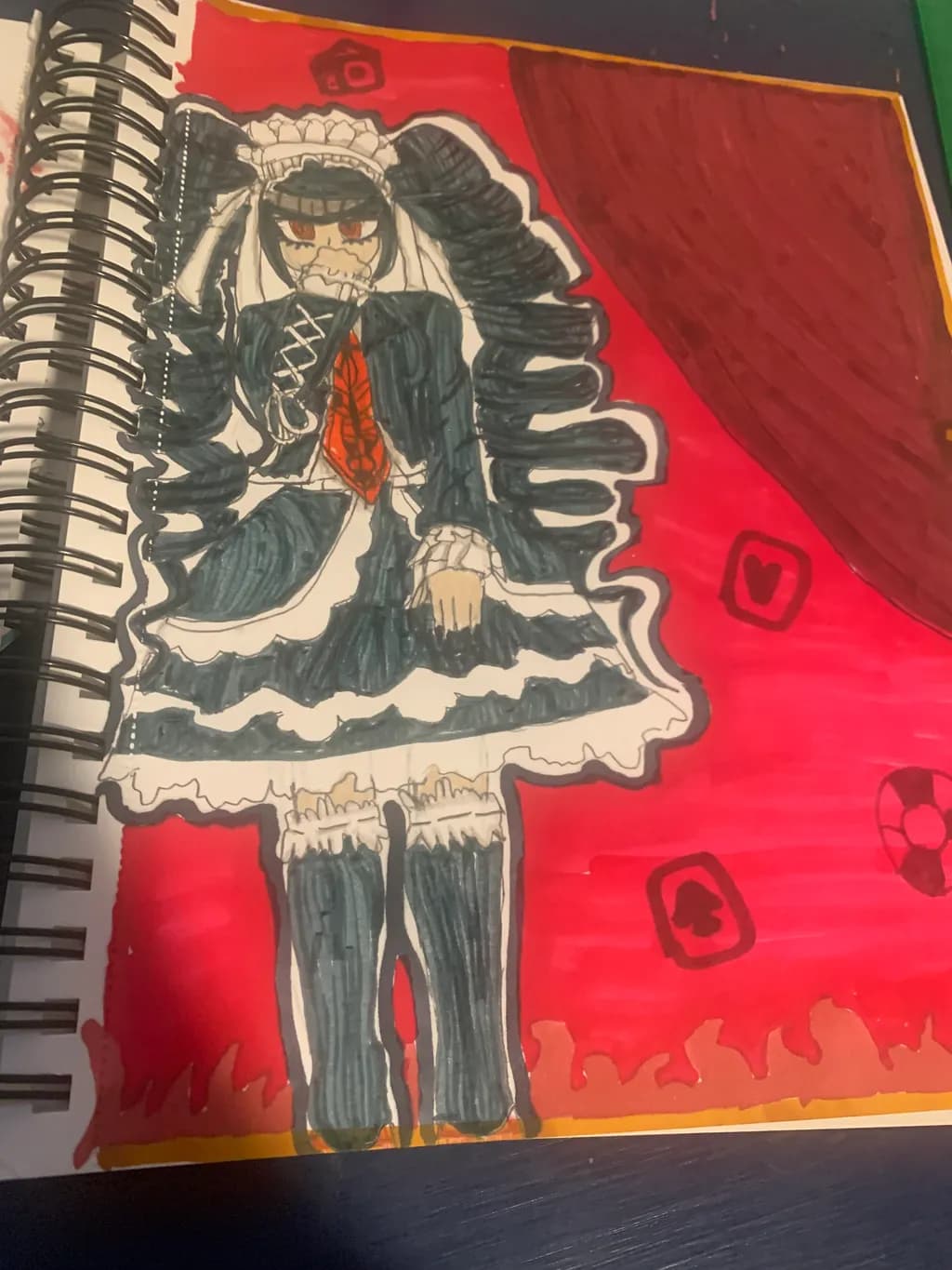 Gothic Cardmaid