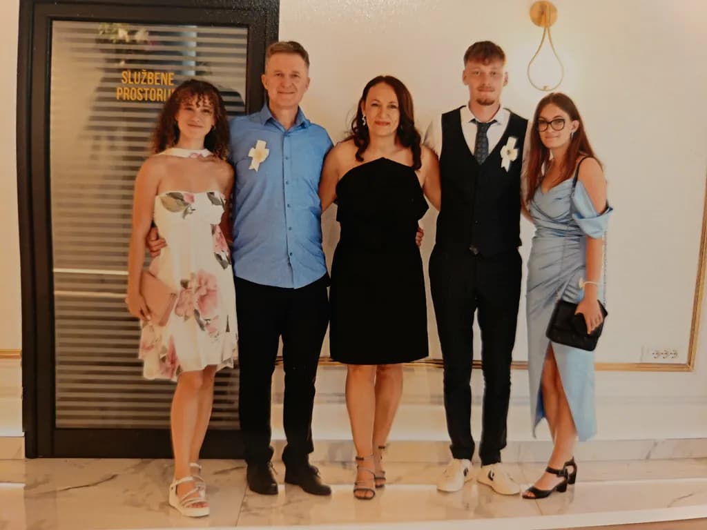 Family Celebration Portrait