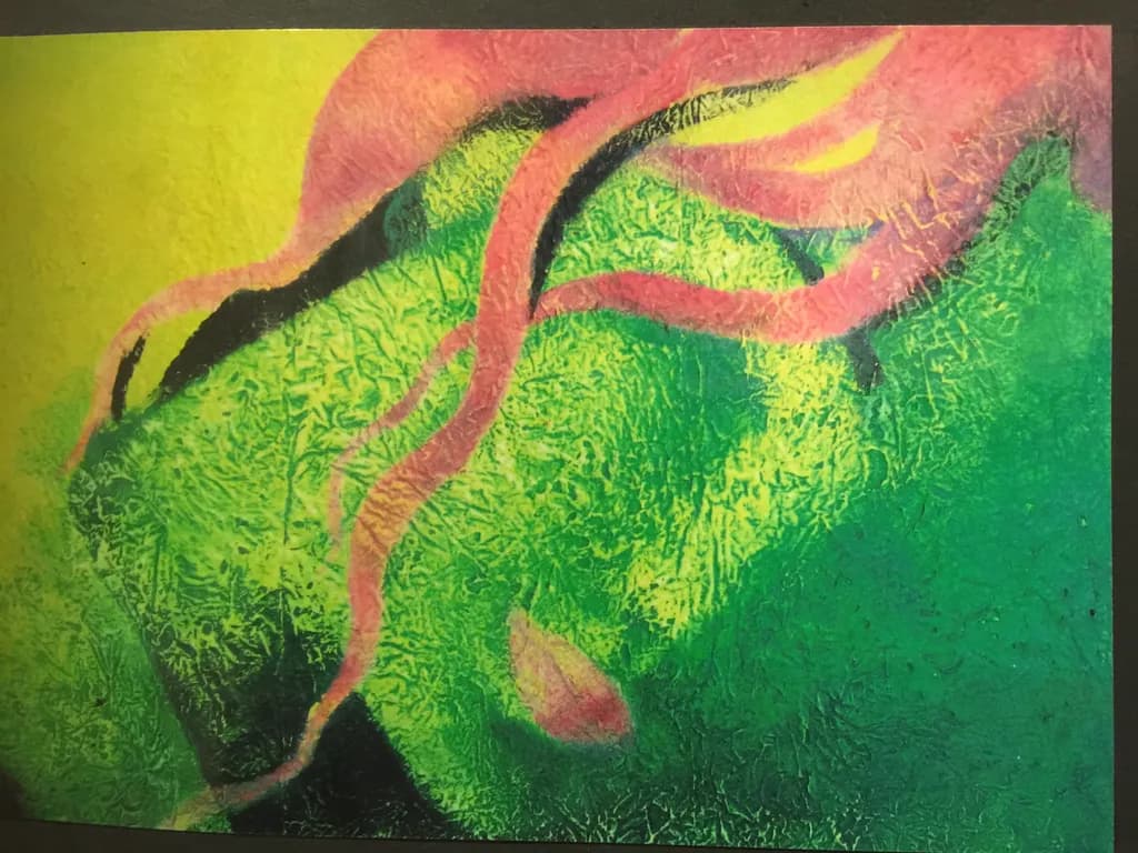 Abstract Green Flow