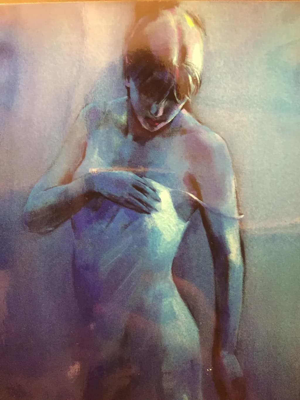 Blue Figure Study