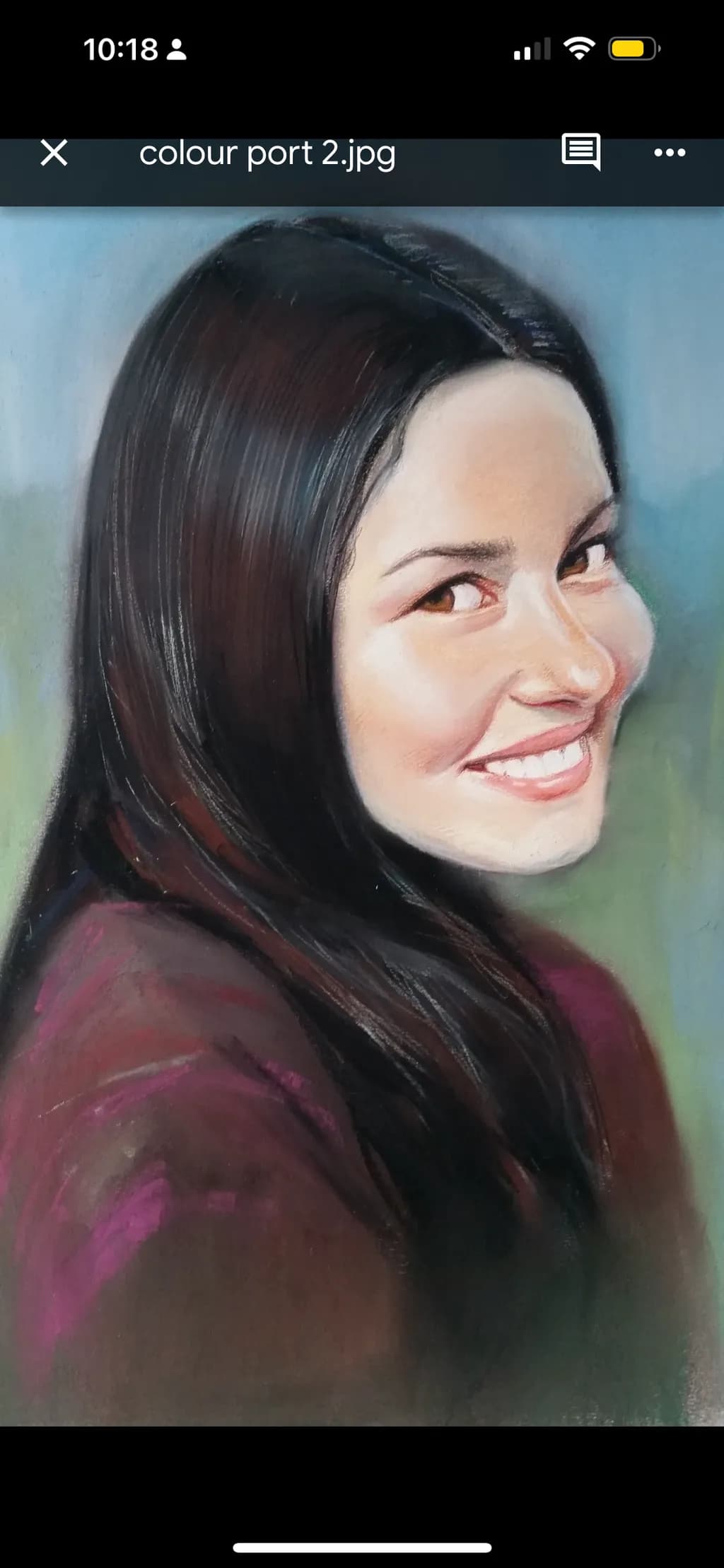 Colour Portrait Smile