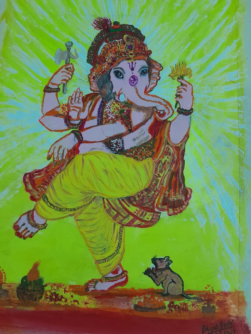 Dancing Ganesha