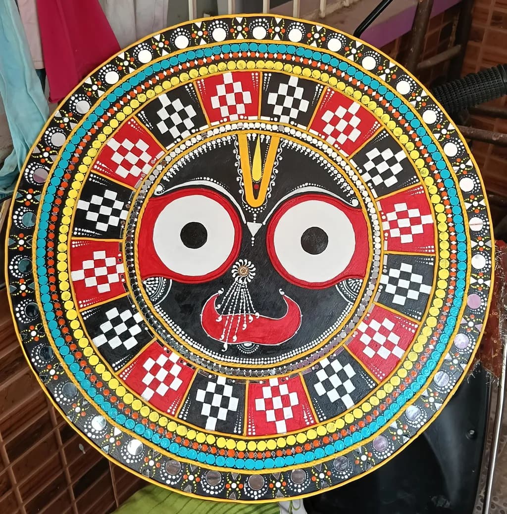 Sacred Mandala Face