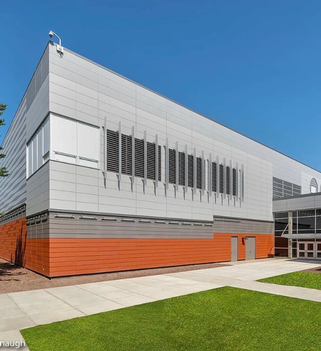 Modern Geometric Facade