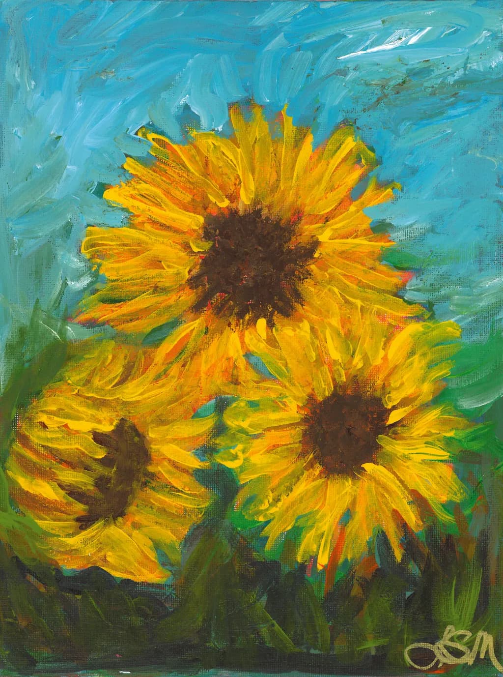 Sunlit Trio