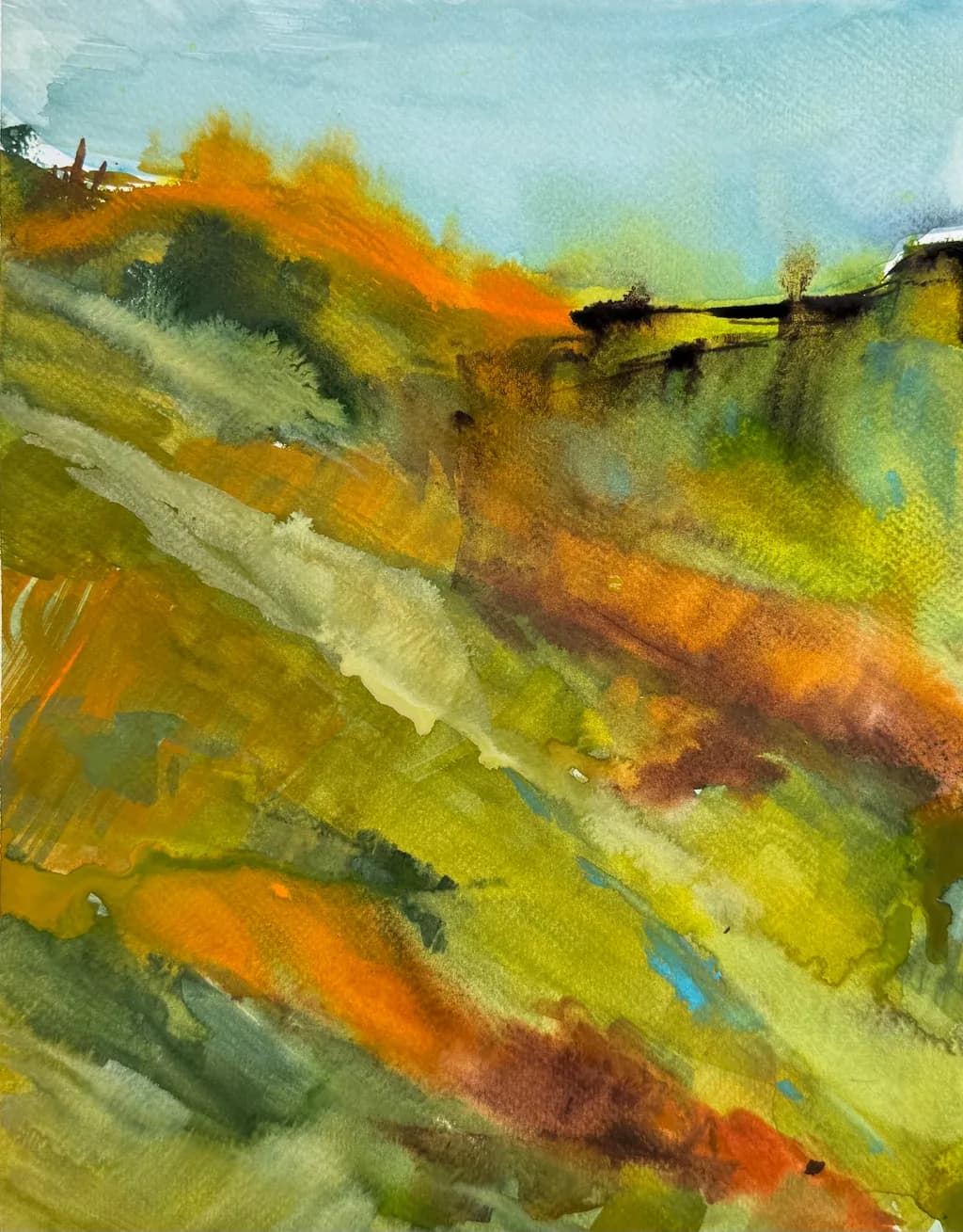 Autumn Hillscape
