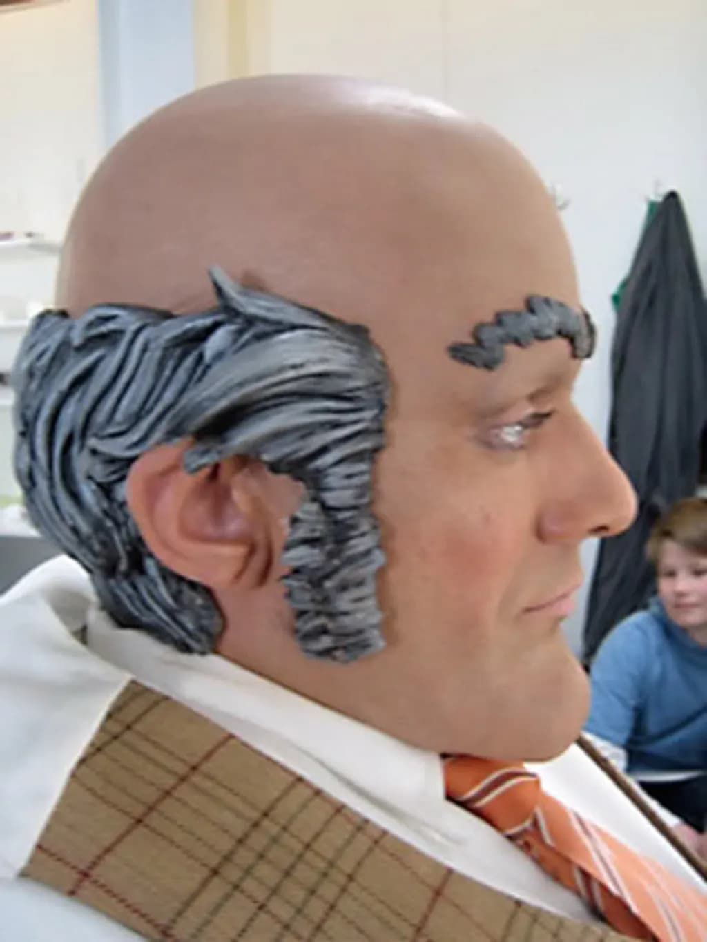 Exaggerated Sideburns Mask