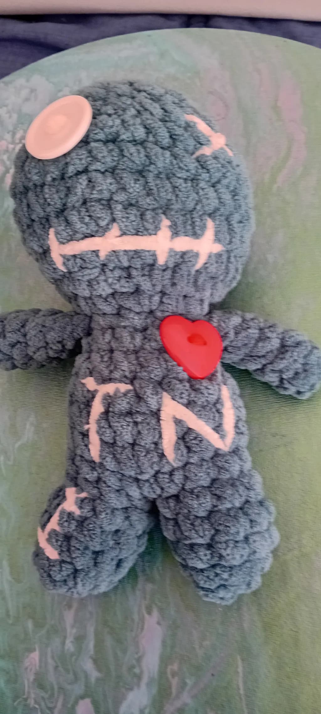 Patchwork Heart Doll